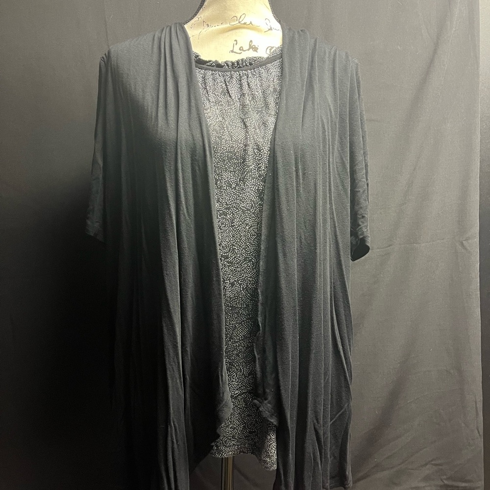Croft & Barrow Mock 2 piece Top Size 1X